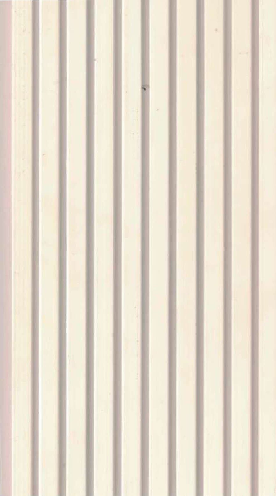 SRN 130 PVC Louvers Solid Color Panels 9.5 Ft x 5 Inch