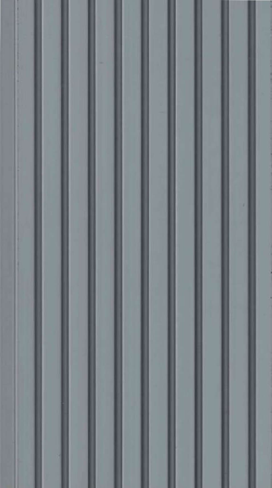 SRN 132 PVC Louvers Solid Color Panels 9.5 Ft x 5 Inch