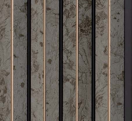 WL-1605 Grey Color Marble & Stone PVC Louvers 8 Ft x 5 Inch