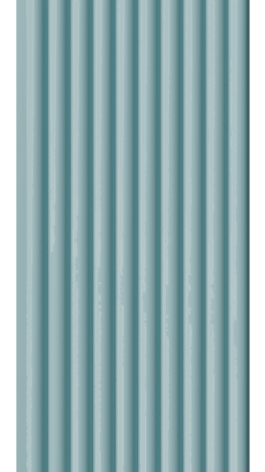 3607 PVC Louvers Solid Colour Panels 9.5 Ft x 6 Inch