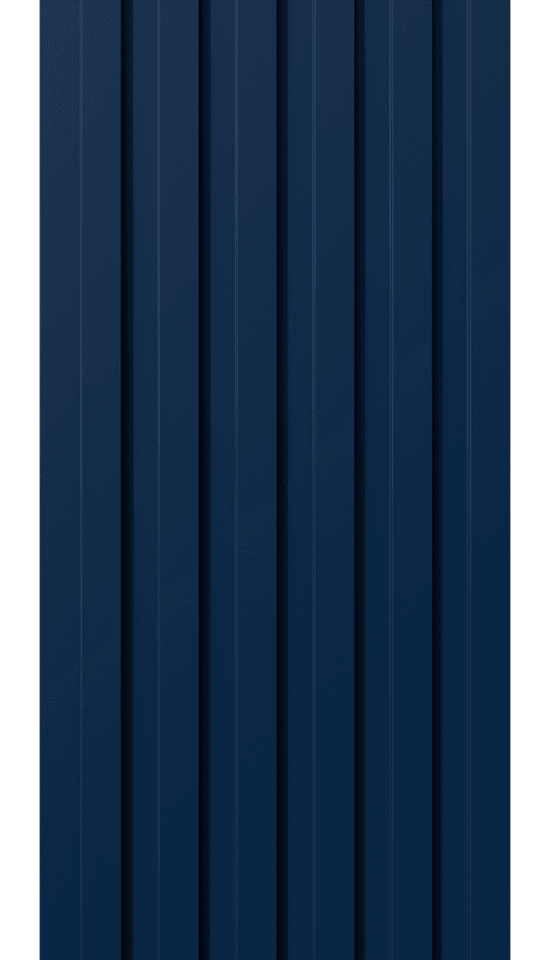 3608 PVC Louvers Solid Colour Panels 9.5 Ft x 6 Inch