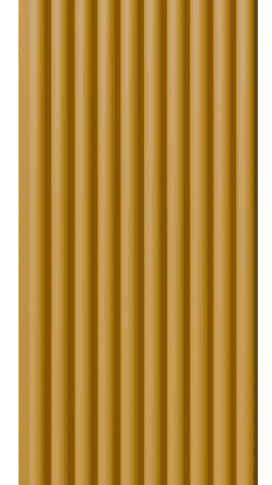 3609 PVC Louvers Solid Colour Panels 9.5 Ft x 6 Inch
