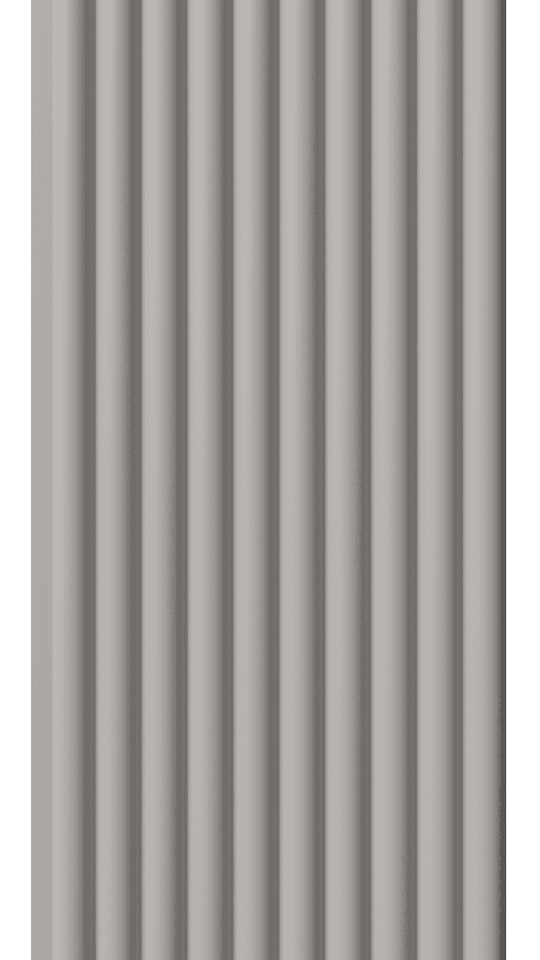 3627 PVC Louvers Solid Colour Panels 9.5 Ft x 6 Inch