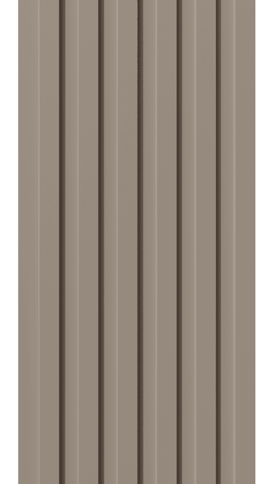 3628 PVC Louvers Solid Colour Panels 9.5 Ft x 6 Inch