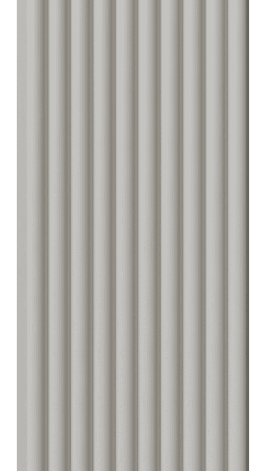 3629 PVC Louvers Solid Colour Panels 9.5 Ft x 6 Inch