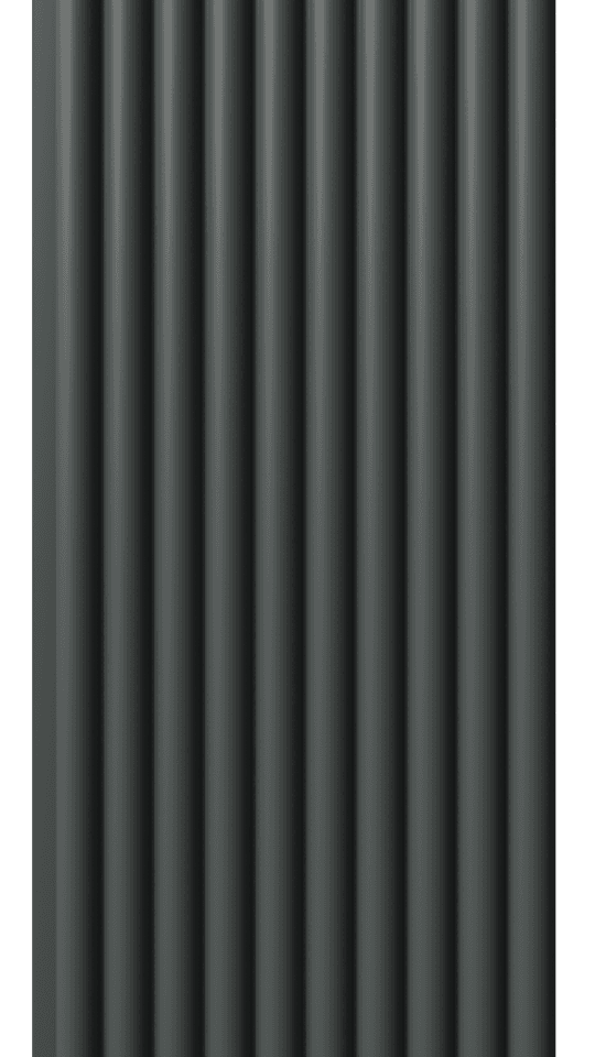 3633 PVC Louvers Solid Colour Panels 9.5 Ft x 6 Inch