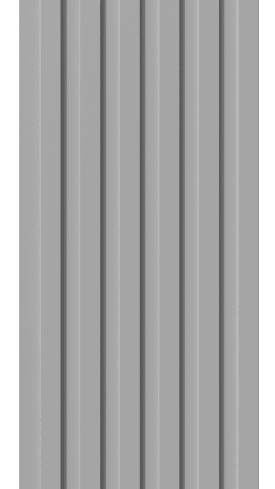 3640 PVC Louvers Solid Colour Panels 9.5 Ft x 6 Inch