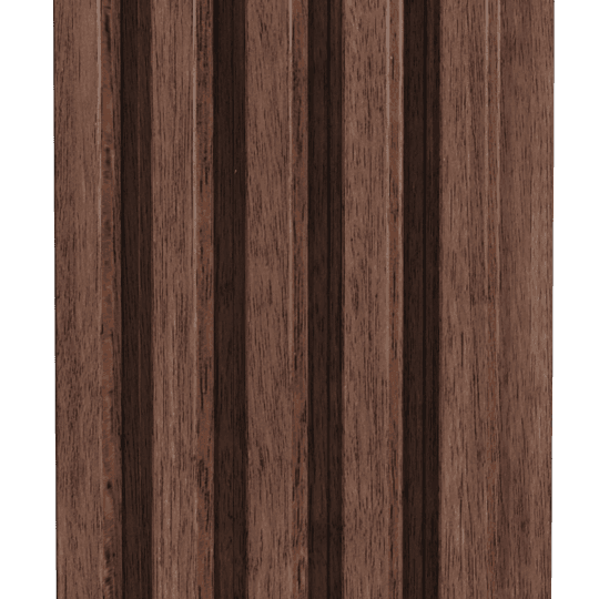 AL-2006 Charcoal Louvers Wood Look Panels 8 Ft x 4.75 Inch