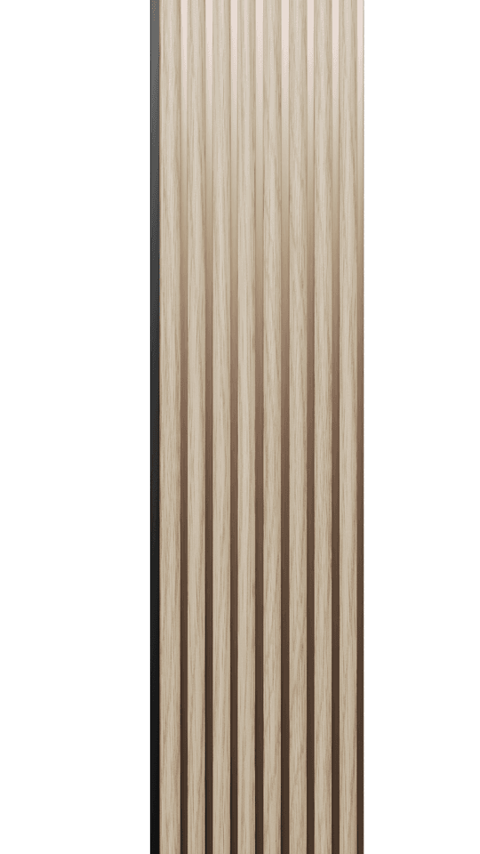 VAP-958 Charcoal Louvers Marble & Stone Look Panels 9.5 Ft x 1 Ft