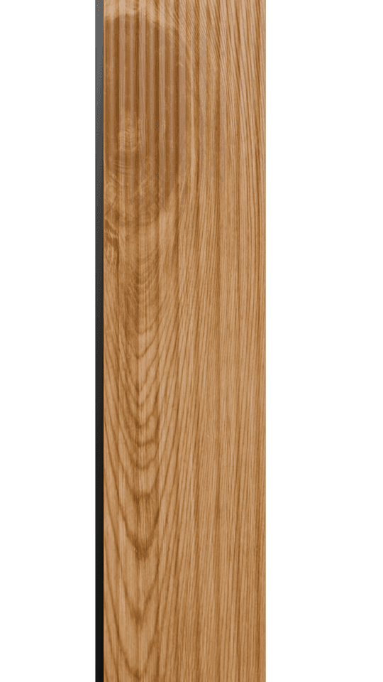 VAP-961 Charcoal Louvers Marble & Stone Look Panels 9.5 Ft x 1 Ft