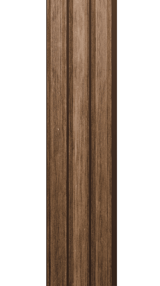 VAP-968 Charcoal Louvers Marble & Stone Look Panels 9.5 Ft x 1 Ft