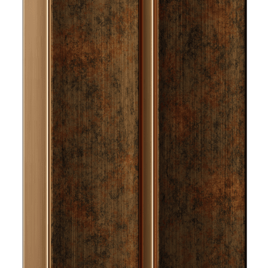 VL-19 Charcoal Louvers Wood Look Panels 8 Ft x 4.75 Inch