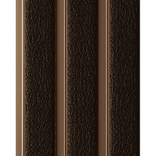 VL-25 Charcoal Louvers Wood Look Panels 8 Ft x 4.75 Inch