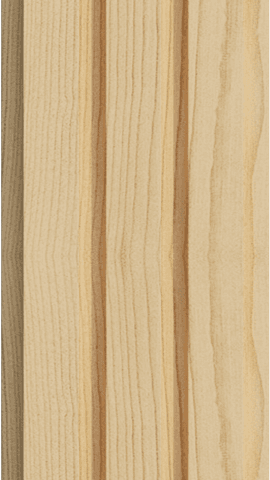 VL-40 Charcoal Louvers Wood Look Panels 8 Ft x 4.75 Inch