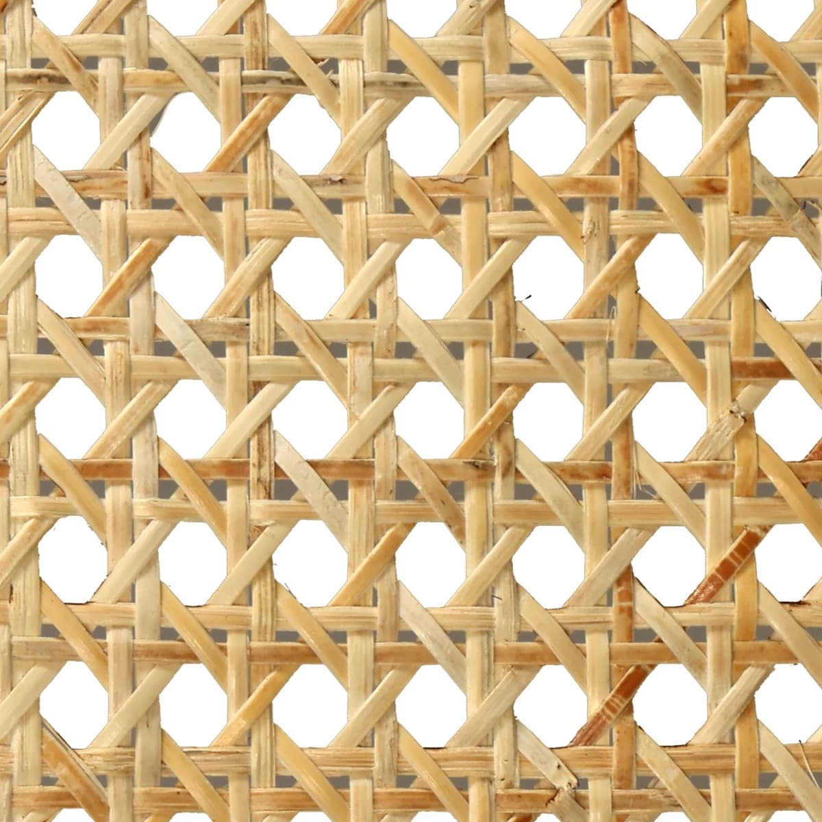 LM-CK-201 Natural Octagon Weave 2 ft x 16.3 ft Cane Roll Texture Finish 0.35 mm