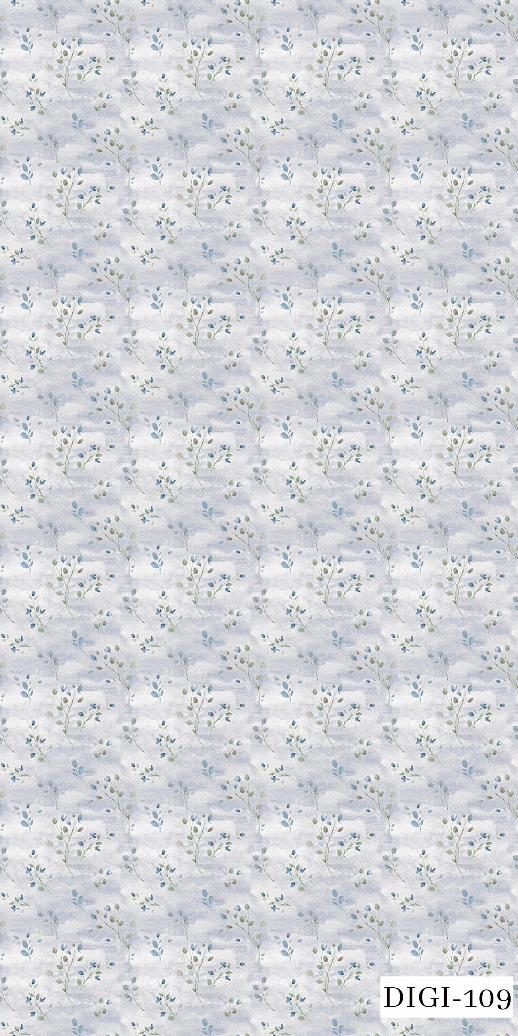 DIGI-109 Frost Sprigs Matt Finish Digital Series 8x4 ft 1 mm Decorative Laminates