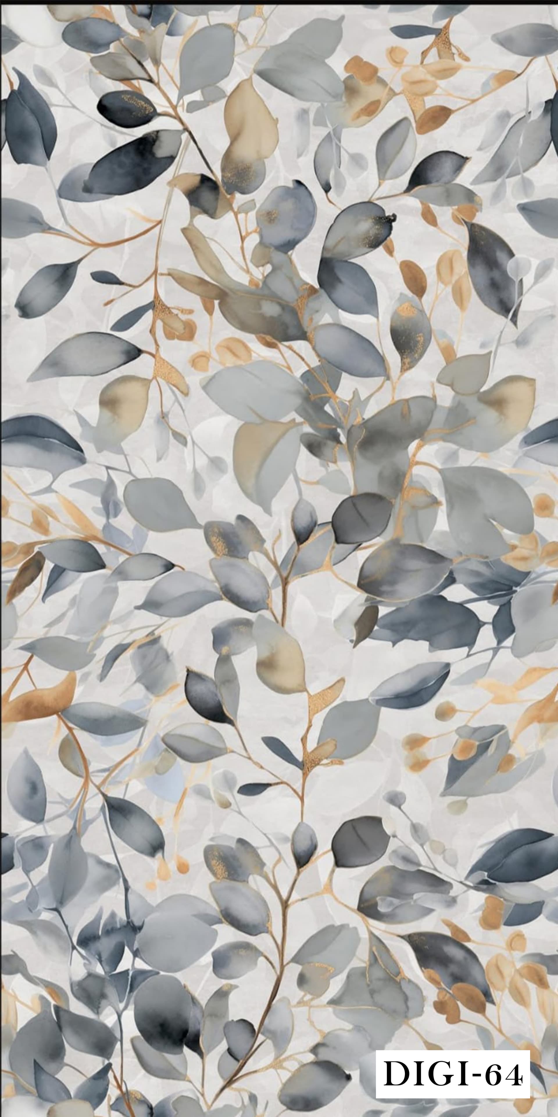 DIGI-64 Leaf Canvas Matt Finish Digital Series 8ft x 4ft 1 mm Decorative Laminate