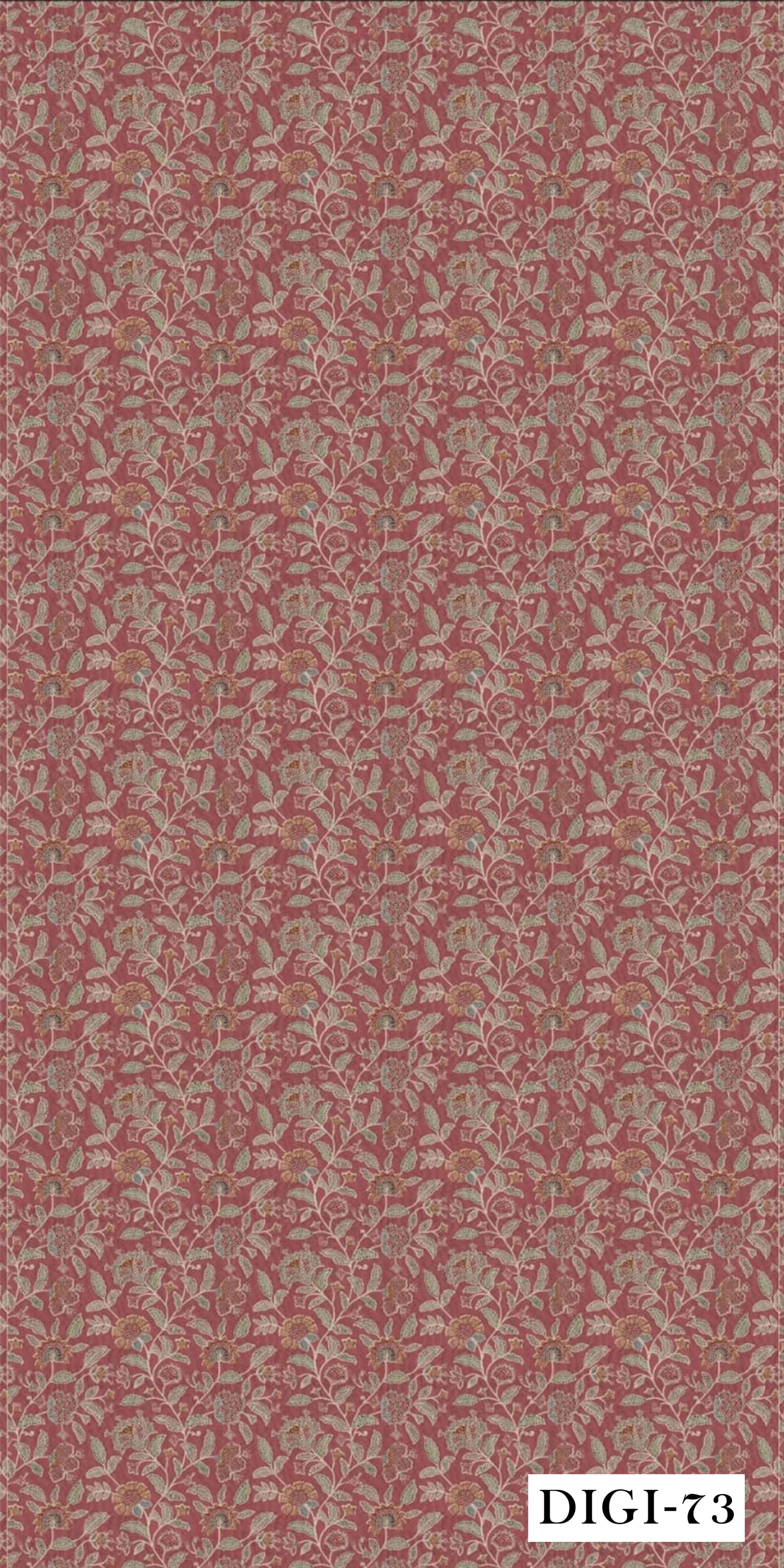 DIGI-73 Crimson Vine Matt Finish Digital Series 8ft x 4ft 1 mm Decorative Laminate