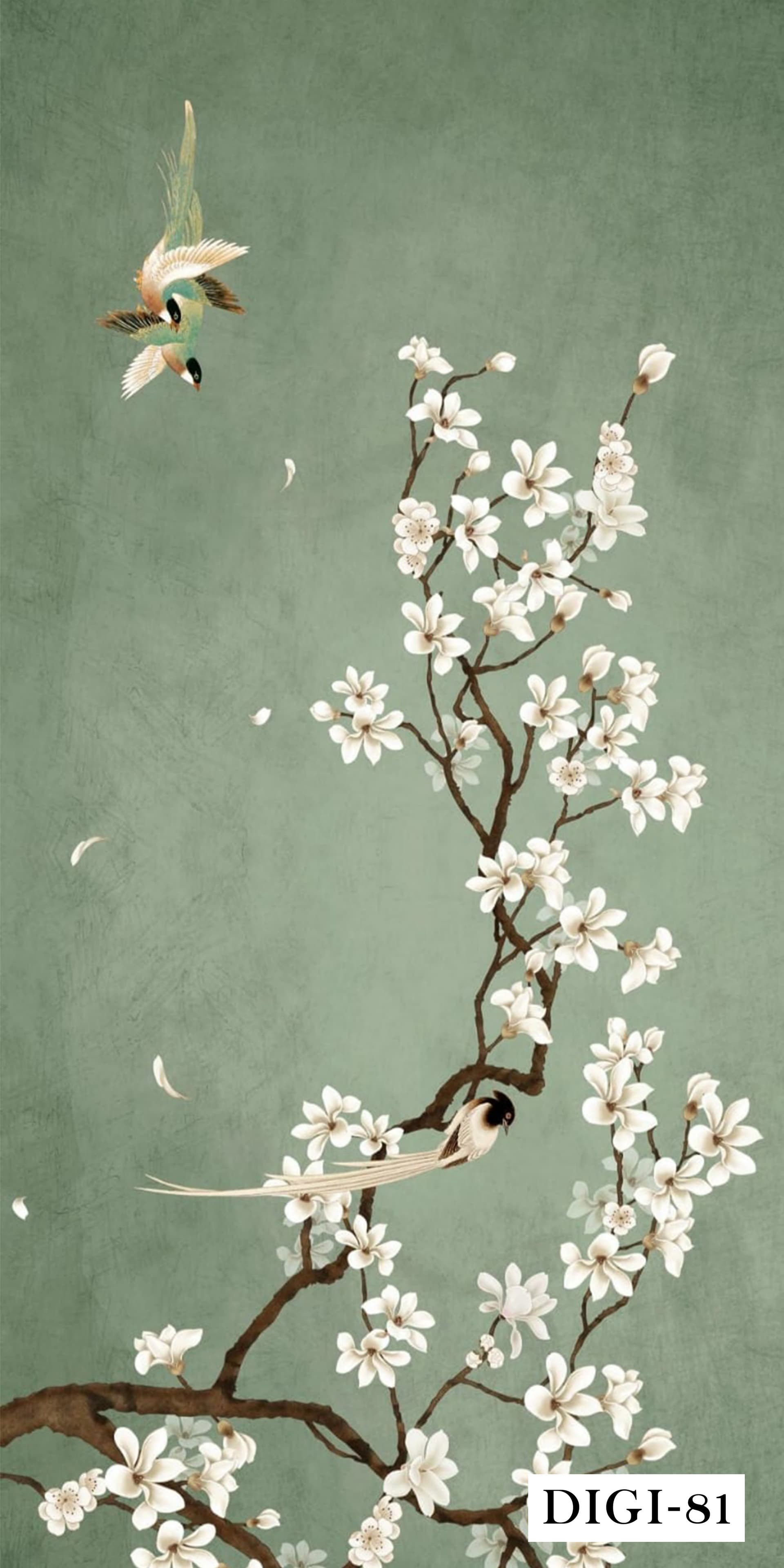 DIGI-81 Jade Magnolia Matt Finish Digital Series 8ft x 4ft 1 mm Decorative Laminate