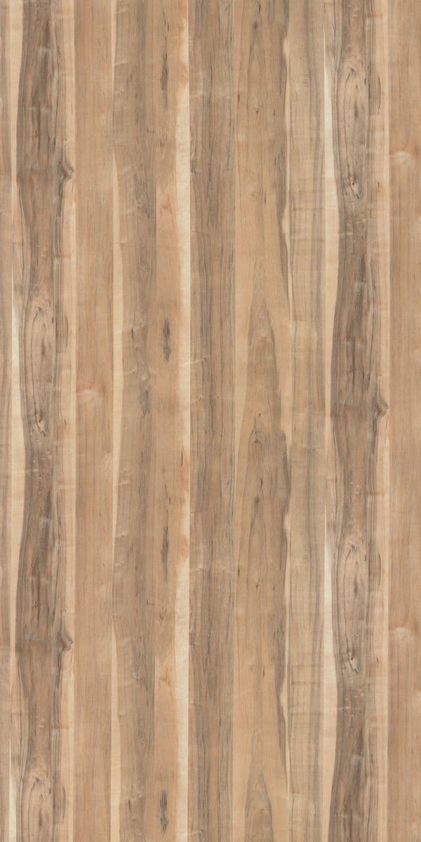 14937 Warmy Smoked Maple High Gloss RH 8x4 ft 1 mm Decorative Laminate