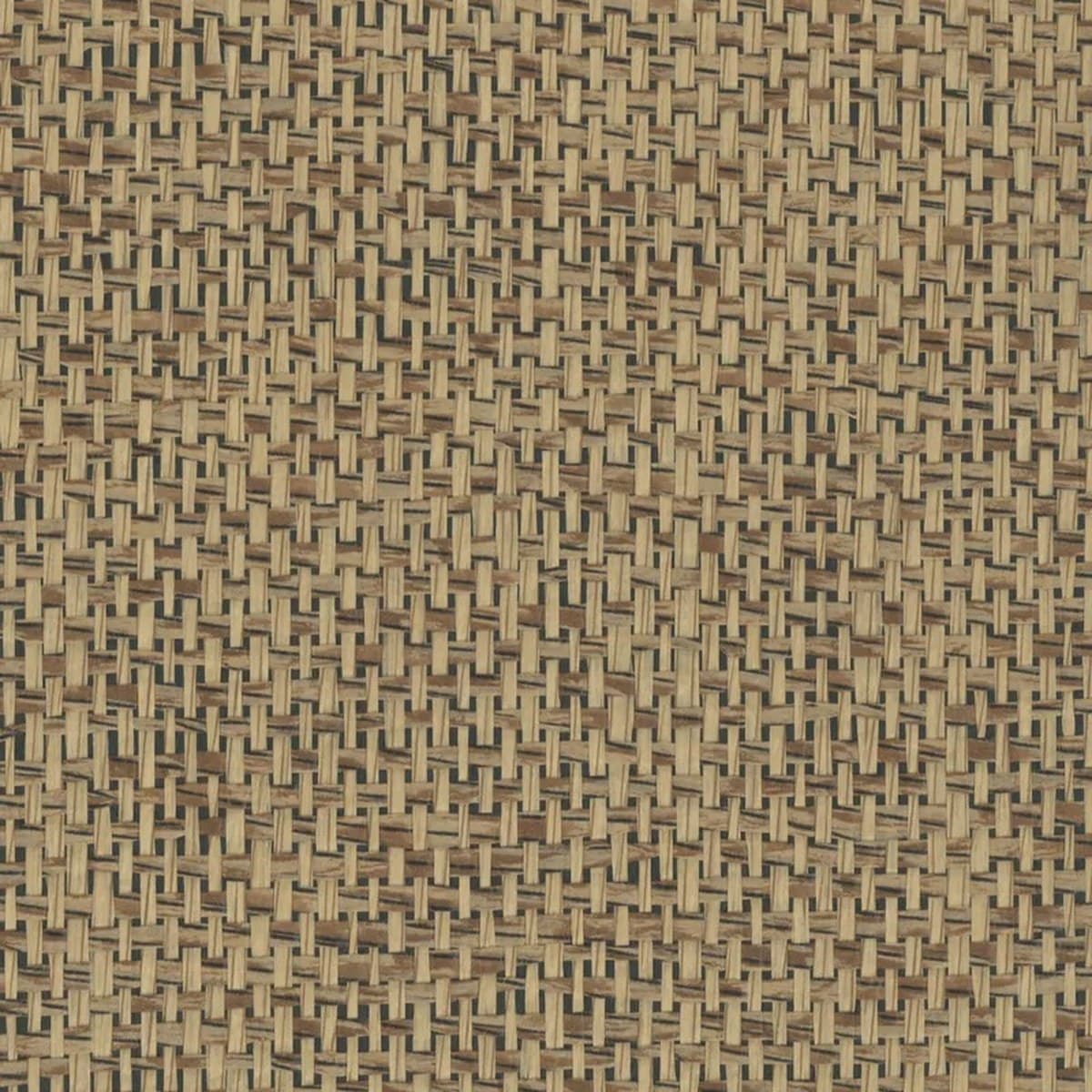 LM-WC-007 Chestnut Mixed Weave 18 ft x 3 ft Cane Roll Texture Finish 0.35 mm