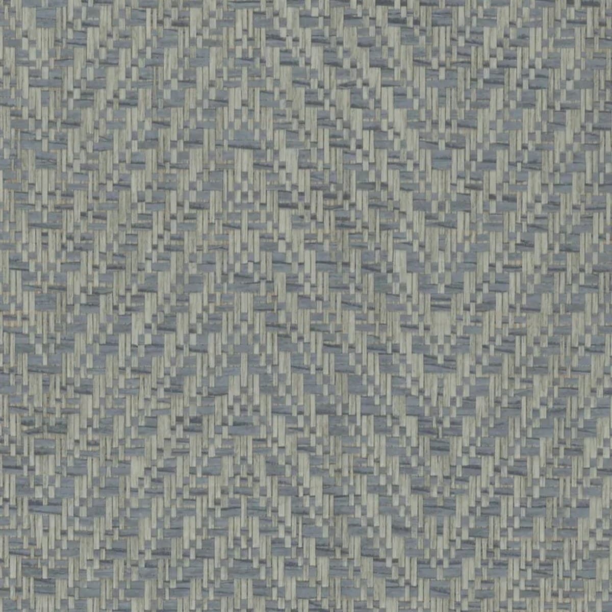 LM-WC-015 Steel Blue Chevron 18 ft x 3 ft Cane Roll Texture Finish 0.35 mm