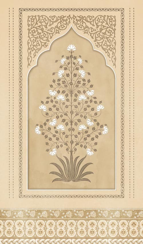 AT1103 Rajanighandha 8 ft x 4 ft Texture Finish Digital 1mm Laminate