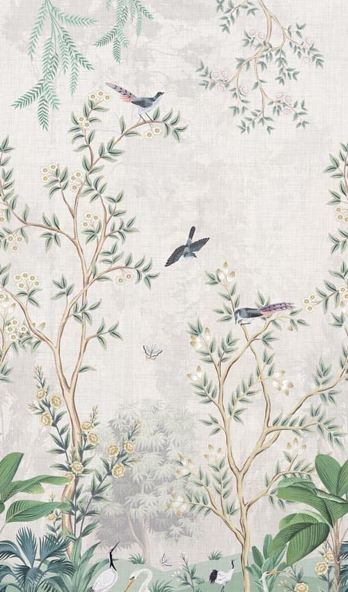 AT1119 Vasant Vatika 8 ft x 4 ft Texture Finish Digital 1mm Laminate