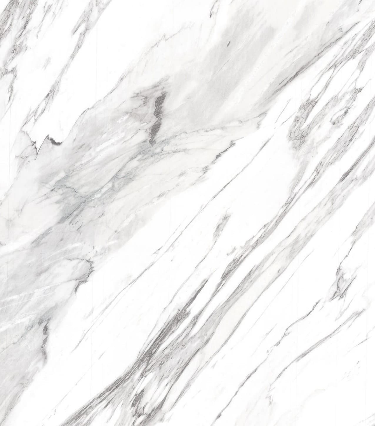 ST2061 Calacatta White Marble 8 ft x 4 ft Texture Finish Marble & Stone 1 mm Laminate