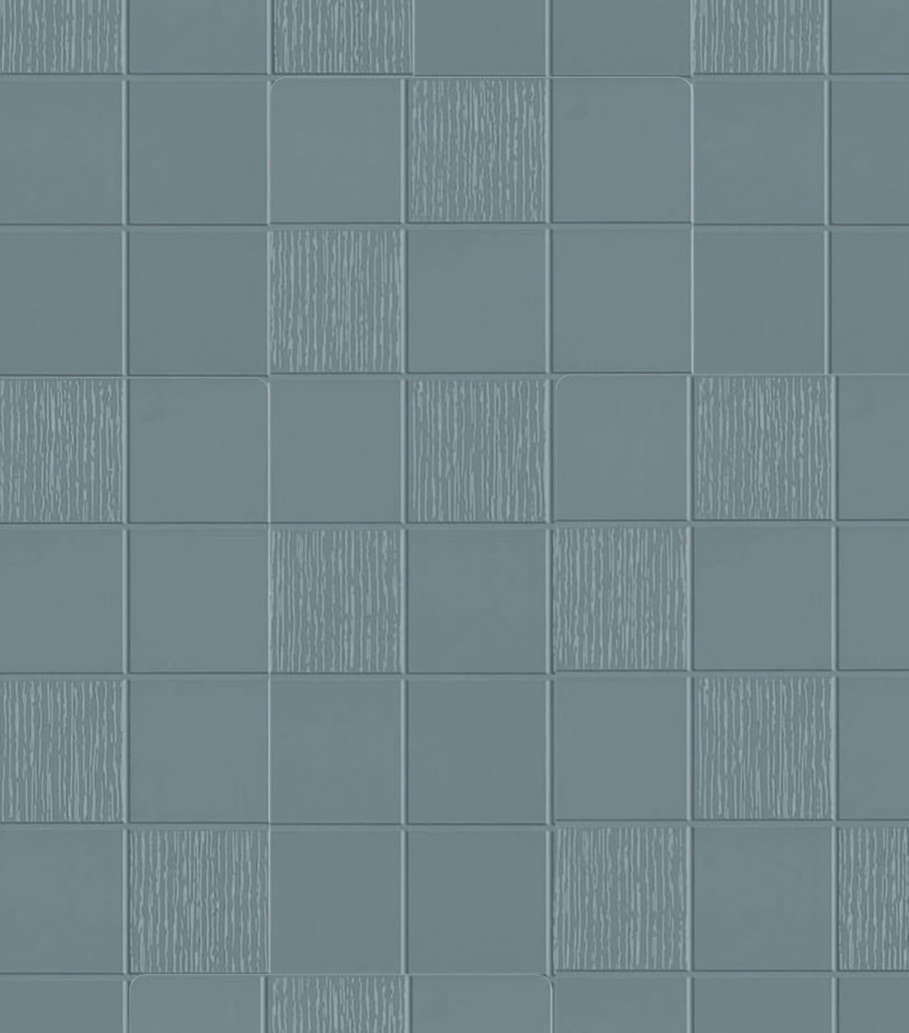 ST2062 Teal Tile Weave 8 ft x 4 ft Texture Finish Marble & Stone 1 mm Laminate