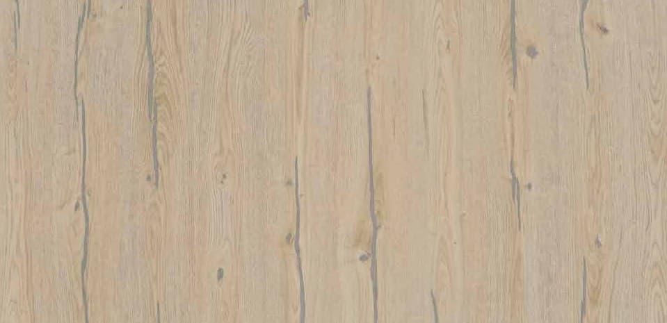 3964 Cream Eiche SI Fabric Finish 8x4 ft 1 mm Decorative Laminates