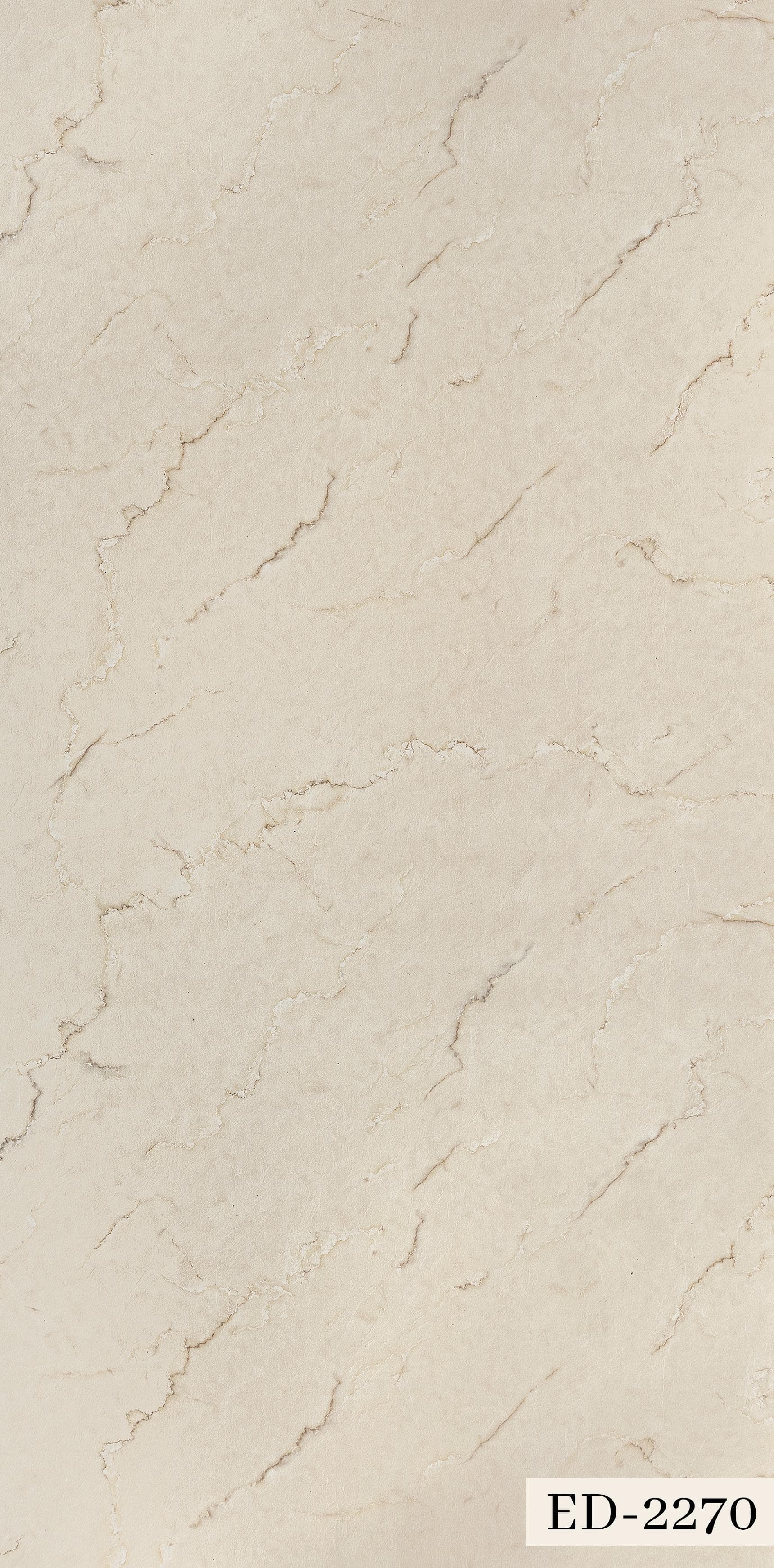 ED-2270 Cream Color Texture Finish 8x4 ft 1 mm Decorative Laminates