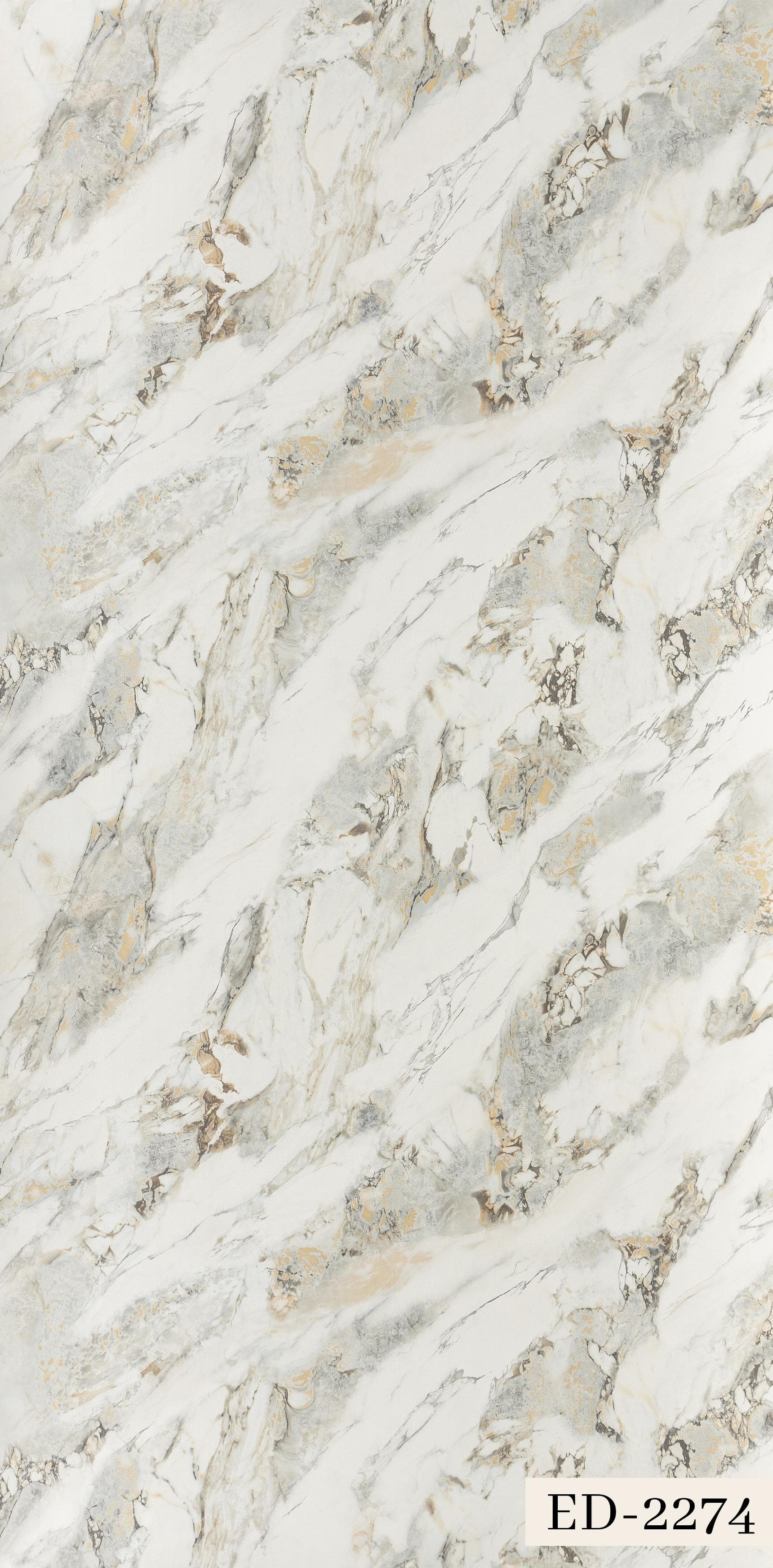 ED-2274 White Color Texture Finish 8x4 ft 1 mm Decorative Laminates