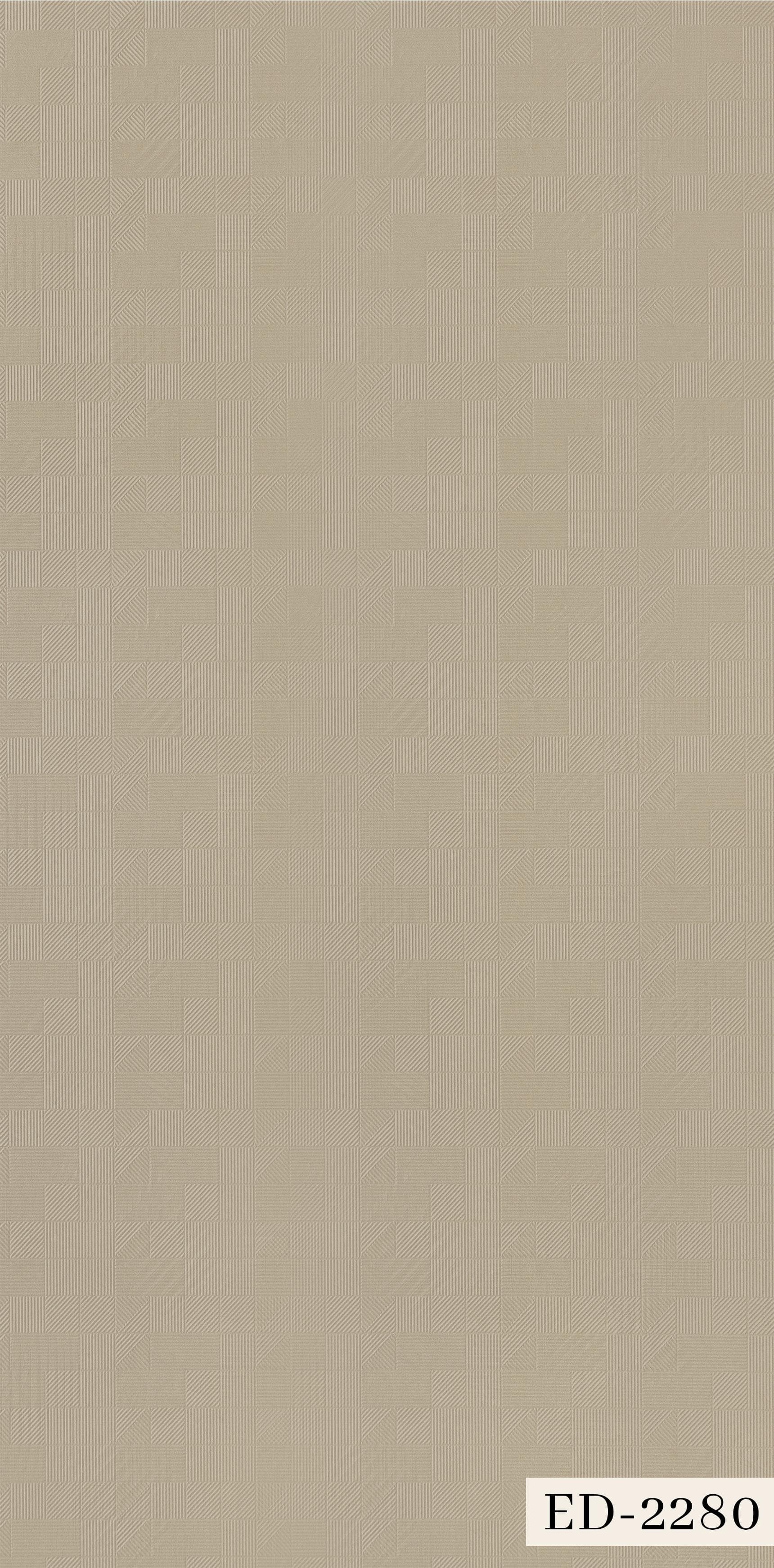 ED-2280 Cream Color Texture Finish 8x4 ft 1 mm Decorative Laminates