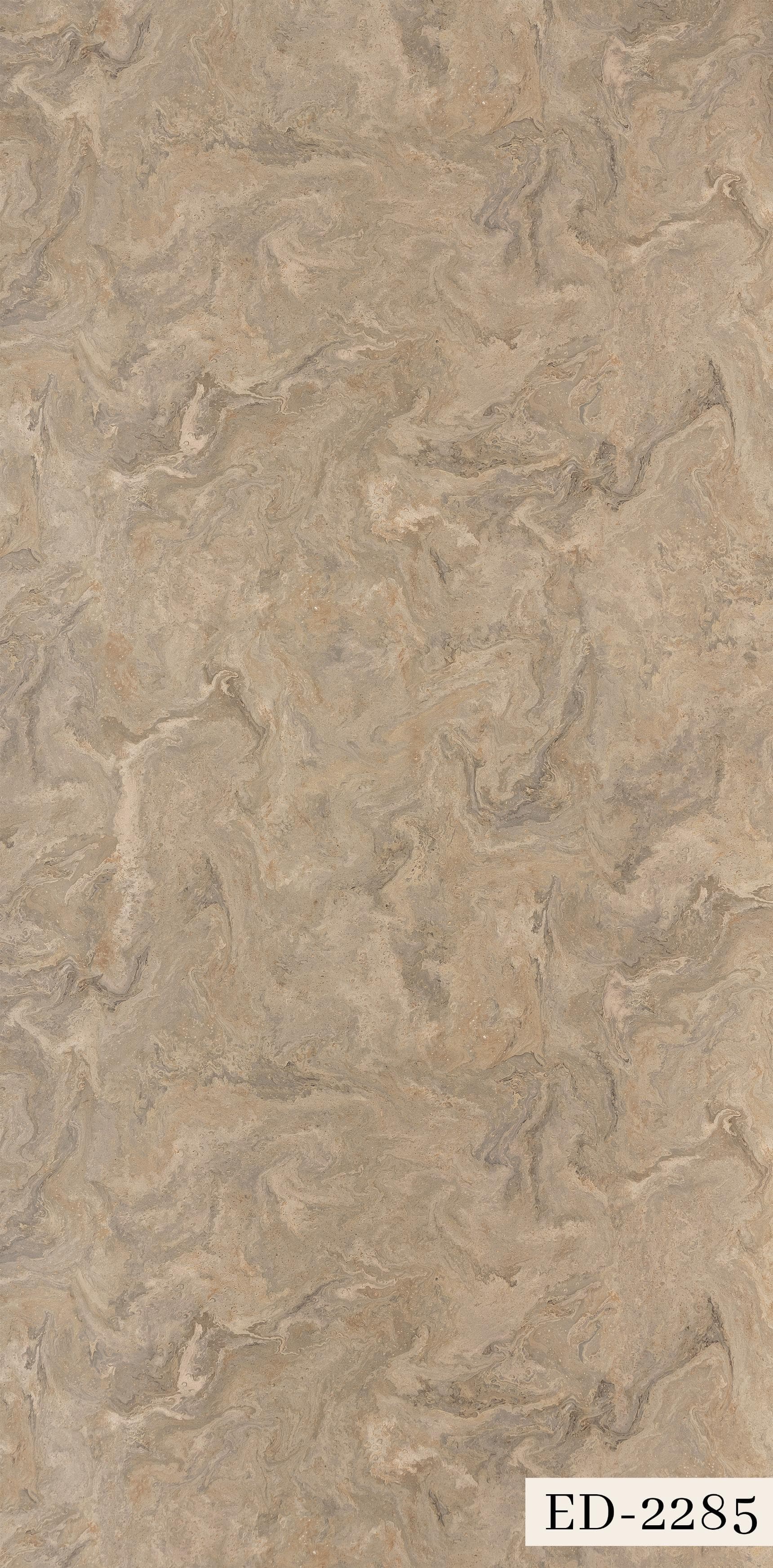 ED-2285 Brown Color Texture Finish 8x4 ft 1 mm Decorative Laminates