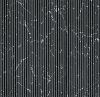 E Gruve OD-1207-E PVC Marble & Stone Louvers 9.5 Ft x 1 Ft