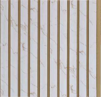 F Gruve OD-1208-F PVC Marble & Stone Louvers 8 Ft x 1 Ft
