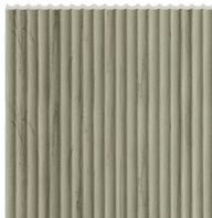 K Gruve OD-1209-K PVC Wooden Louvers 9.5 Ft x 1 Ft