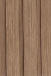 F Gruve OD-5009-F PVC Wooden Louvers 9.5 Ft x 4.75 Inch