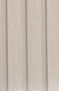 H Gruve OD-5009-H PVC Wooden Louvers 9.5 Ft x 4.75 Inch