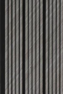 A Gruve OD-5016-A PVC Wooden Louvers 8 Ft x 4.75 Inch