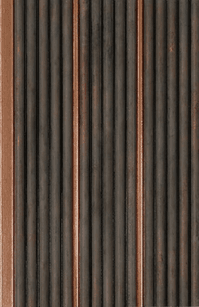 C Gruve OD-5016-C PVC Wooden Louvers 9.5 Ft x 4.75 Inch