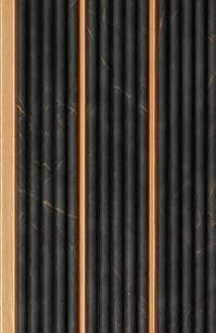 G ruve OD-5016-G PVC Marble & Stone Louvers 8 Ft x 4.75 Inch
