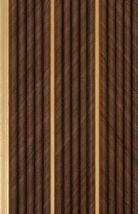 J Gruve OD-5016-J PVC Wooden Louvers 9.5 Ft x 4.75 Inch