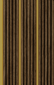 L Gruve OD-5016-L PVC Wooden Louvers 8 Ft x 4.75 Inch