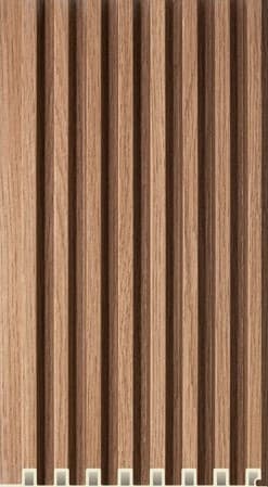 C Gruve WPC-02-C WPC Wooden Louvers 9.5 Ft x 6 Inch