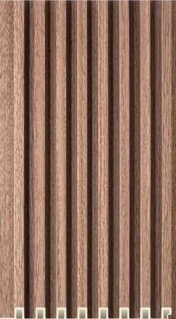 G ruve WPC-02-G WPC Wooden Louvers 9.5 Ft x 6 Inch