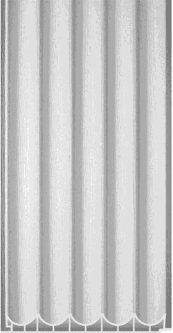 A Gruve WPC-03-A WPC Wooden Louvers 9.5 Ft x 6 Inch