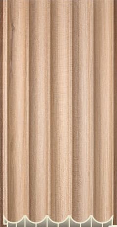 B Gruve WPC-03-B WPC Wooden Louvers 9.5 Ft x 6 Inch