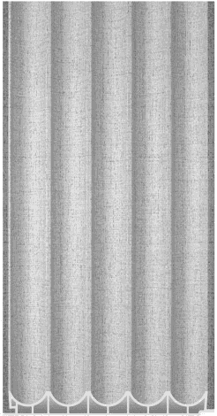 E Gruve WPC-03-E WPC Wooden Louvers 9.5 Ft x 6 Inch